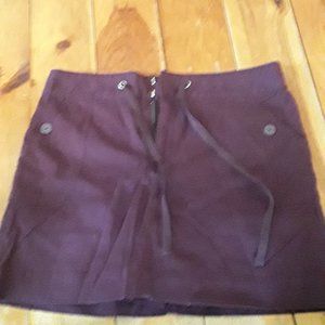 Cute plum skort